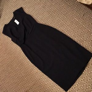 Ann Taylor Navy Crepe Wrap Dress Size 2 NWT